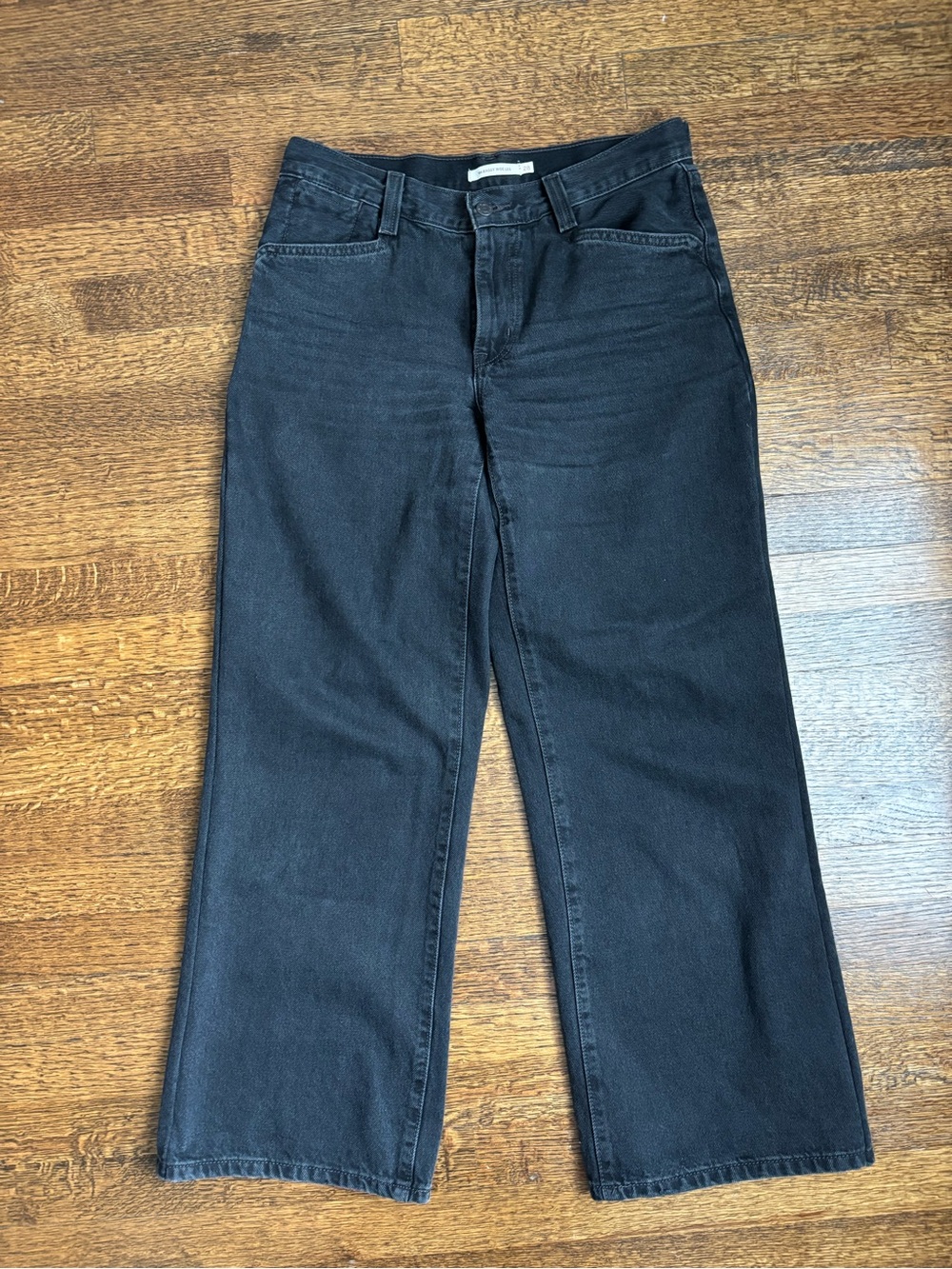 Levi's 94 baggy Women's Black Wide-Leg Jeans